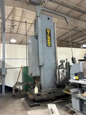 4" CINCINNATI GILBERT FLOOR TYPE TRAVELING BORING MILL: STOCK  22528