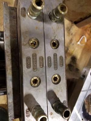 USED 1990 MASTER PRECISION MOLD TECHNOLOGY STEP CHIP MOLD