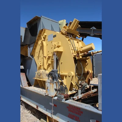 USED 2007 TRIO IMPACT CRUSHER APS4034

150 HP DRIVE MOTOR
MAX FEED 16”