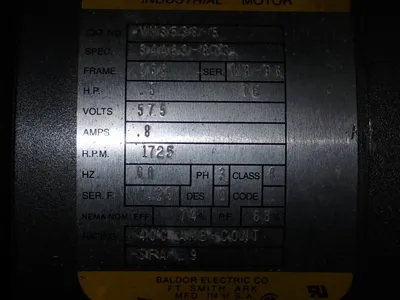 USED BALDOR VM35385