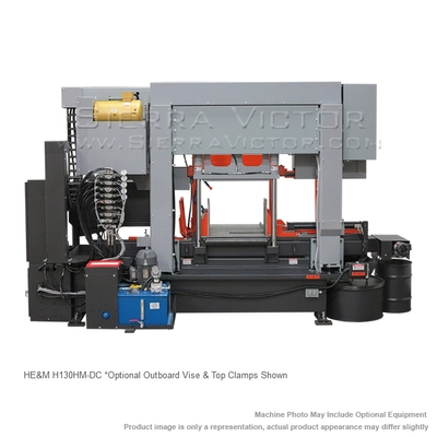 HE&M H130HM-DC Horizontal Bandsaws Semi Auto | Sierra Victor Industries (2)
