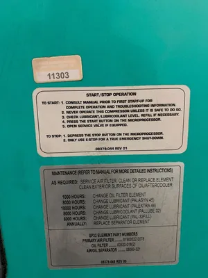 Used SULLIVAN PALATEK SP32-350 VFD Air Compressors (Misc) Illinois US | Bridgeline Machinery Corp. #1459683