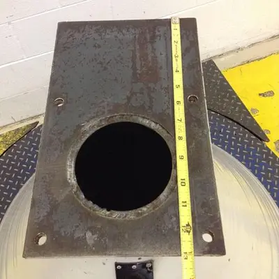 USED METAL FABRICATOR HOPPER975