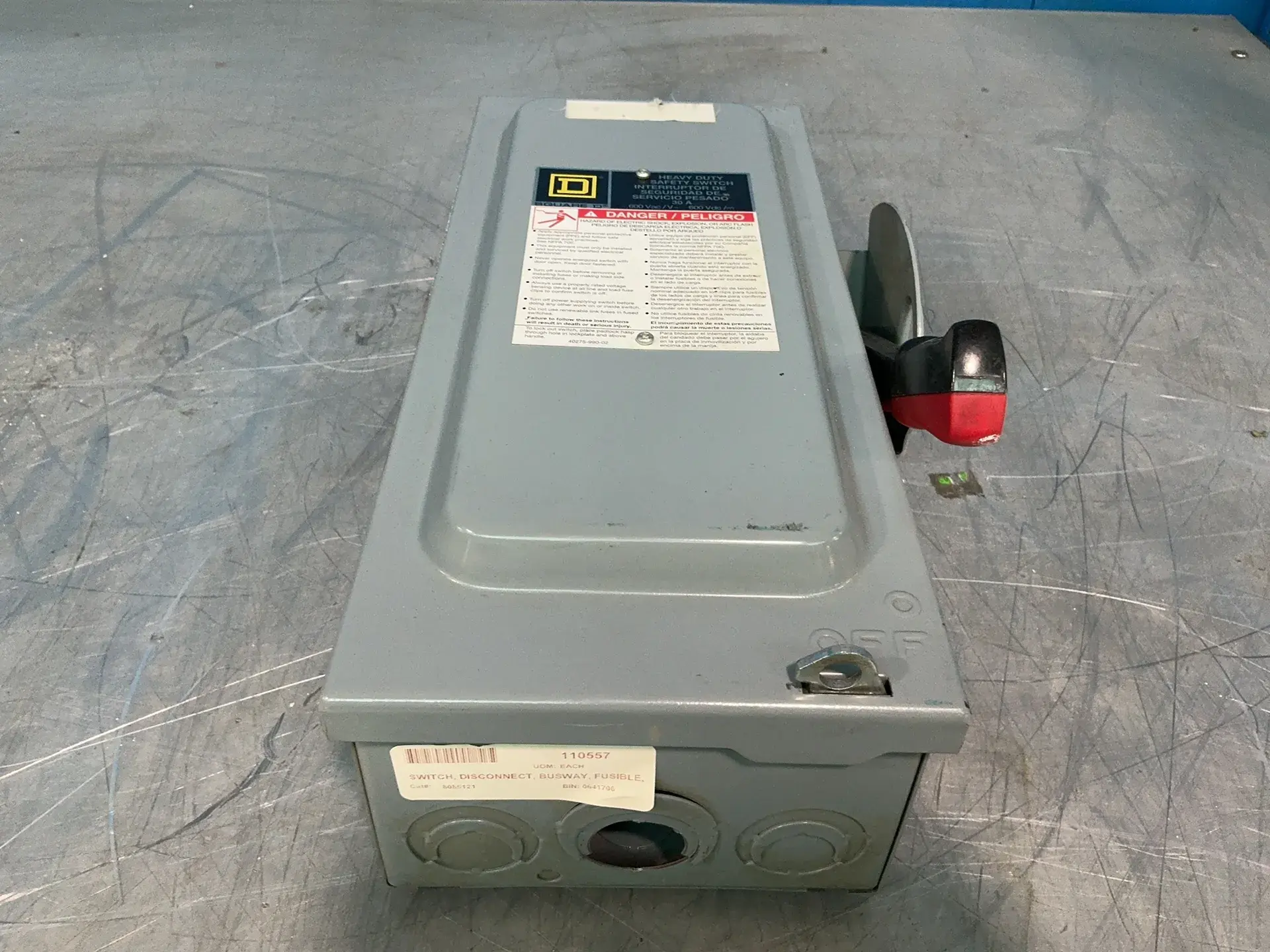 Used SQUARE D H361 Electrical Panels Ohio US | HGR 24 #1507684