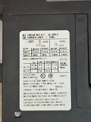 USED Siemens 3RU1136-4FB0