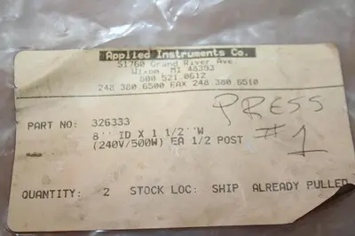 NEW APPLIED INSTRUMENTS 32633