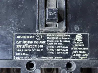 USED WESTINGHOUSE FB3150