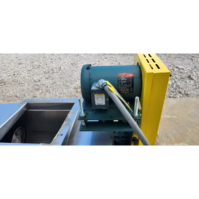 Used 13" dia. X 9' Long Industrial Screw Auger Conveyor