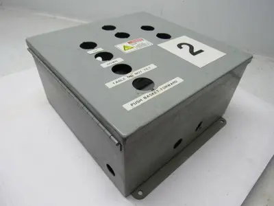 Cooper B-Line 12126-12CHC Continuous Hinge JIC Enclosure w/Back Plate 12x12x6
