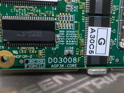 Digital D03008F AGP3K Core Extension Board A30C5 G Used