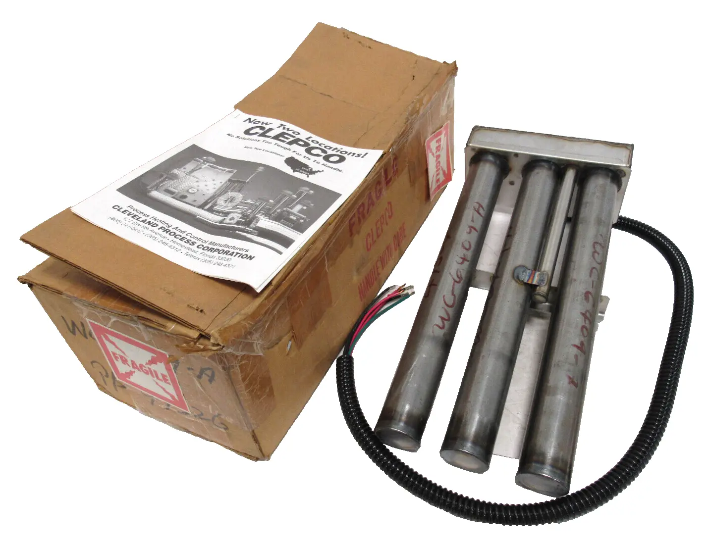 NEW CLEPCO WC6409A IMMERSION HEATER 6KW 480V