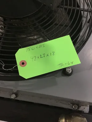 Thermal Transfer A0C-50-2-60 Heat Exchanger 300 PSI w/ Emerson Motor 1/4HP