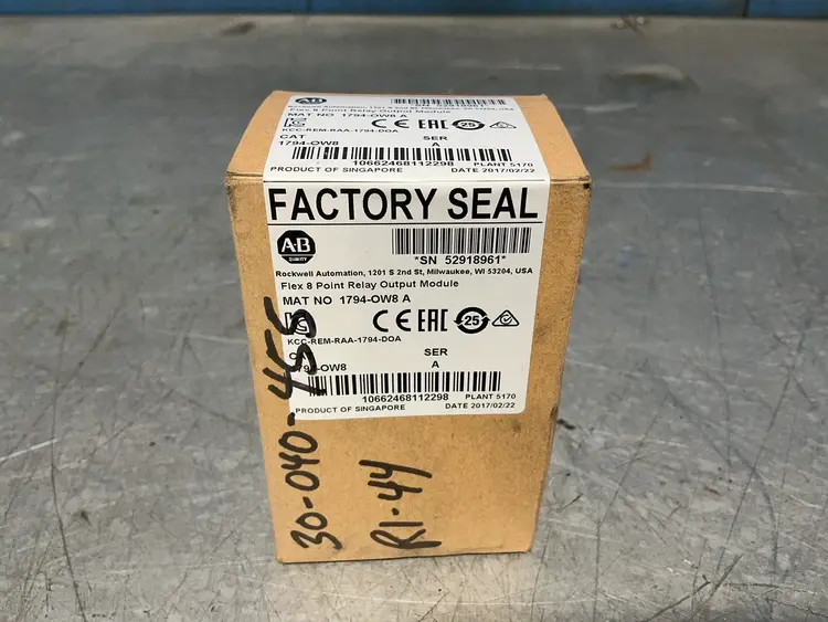 New | in-Stock 2017 ALLENBRADLEY 1794OW8 PLC Input & Output Ohio US | HGR 24 #1545336