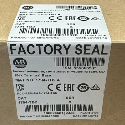 NEW Allen-Bradley 1794-TB2