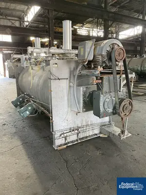 USED Processall 200 Cu Ft Processall Plow Mixer, Model 5700HL, S/S
