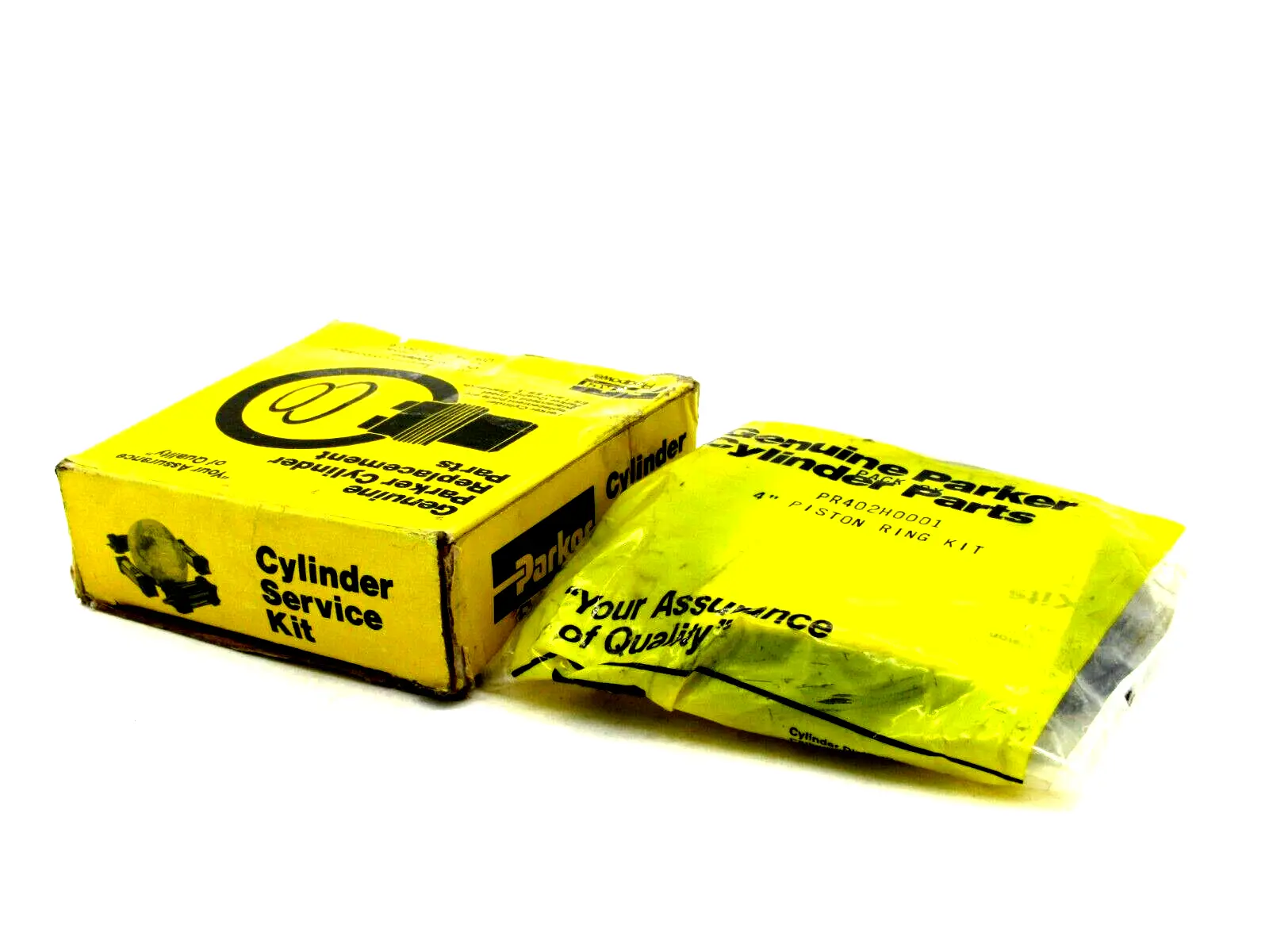 NEW PARKER PR402H0001 4" PISTON RING KIT