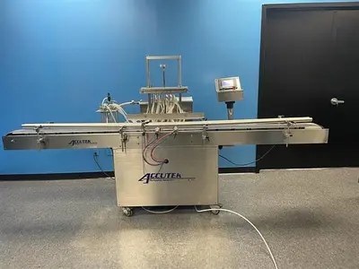 Accutek Accuvac 6-head Vacuum Filler