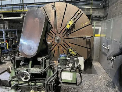 USED WMW ZERBST CNC INTERNAL THREAD LATHE Ø 4000 MM