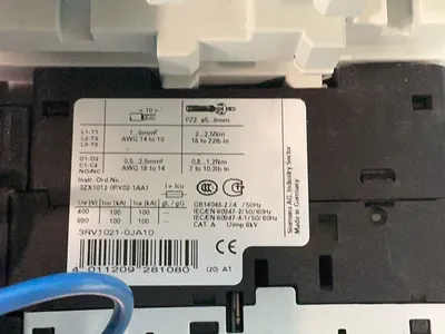 Used SIEMENS 3RA12200JB230BB4 Starters Ohio US | HGR 24 #1266513