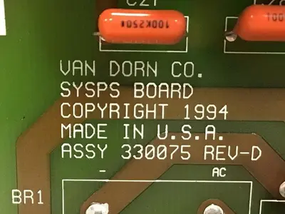 USED VAN DORN 330075