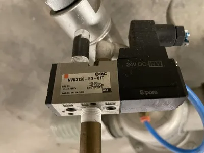 Novatec SV-25-24 2-1/2” Station Tee Valve 24VDC