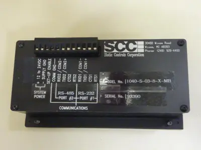 USED STATIC CONTROLS CORP 1040-S-03-8-X-MB