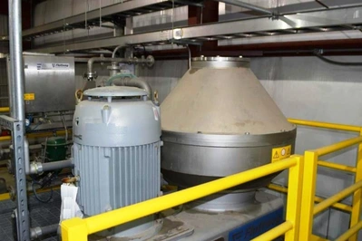 Flottweg AC 2000-430 vegetable oil purifier, 316SS.
