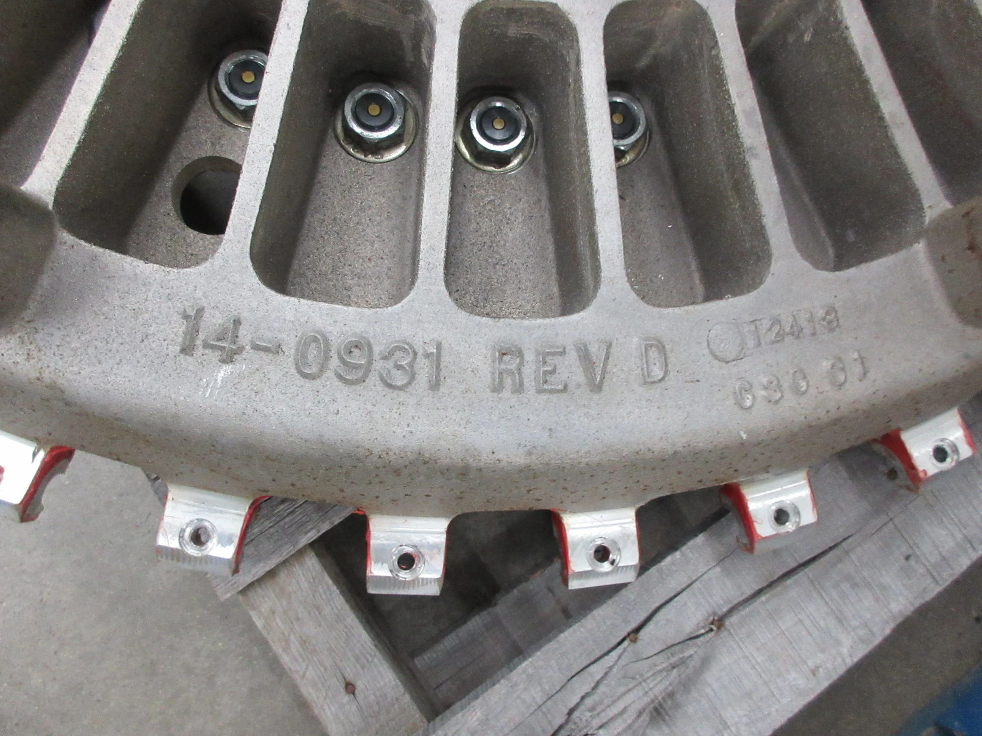 USED 2013 USED HAAS PARTS AND TOOLING 14-0931 REV. D CAROUSEL CASTING SMTC40-40