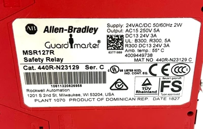 USED ALLEN BRADLEY 440R-N23129