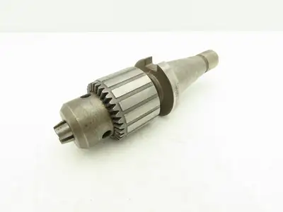 Accupro 65867830 Tapered Shank Keyed Drill Chuck 1/16-5/8" NMTB40 JT3
