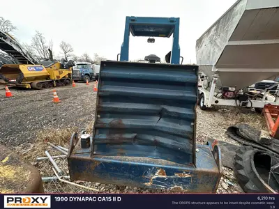 Used 1990 DYNAPAC CA15 II D Single Drum Rollers New Jersey US | Proxy Equipment #1385308