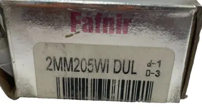 NEW FAFNIR 2MM205WI DUL BEARINGS SET OF 2