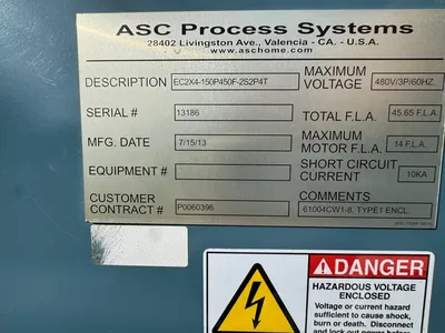 ACS EC-2X4-150P450F-2S2P4T Autoclaves, Reactors & Kettles | Global Machine Brokers, LLC (8)