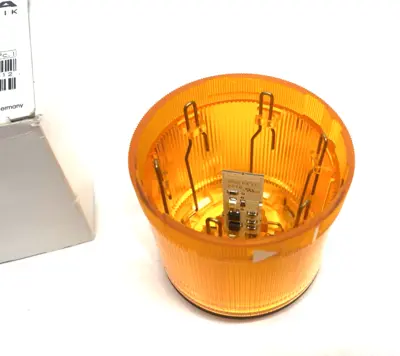 New | in-Stock WERMA 843 300 55 Permanent LED Light Beacon Element 24VAC/DC Yellow Light Sources / LED Michigan US | Maverick Industrial Sales #1461078