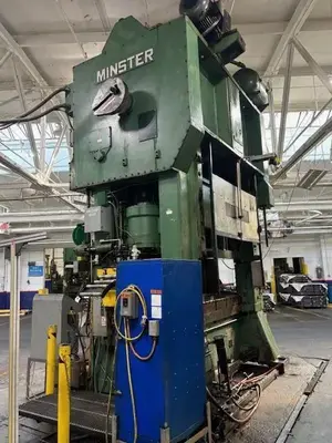 1974 MINSTER 500 TON SSDC Straight Side, Double Crank (Single Action) Presses | Timco, Inc. (7)