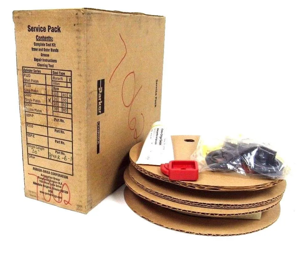 NEW PARKER SPYOR-B-1 SERVICE PACK SINGLE PISTON 30" STROKE BUNA-N SPYORB1