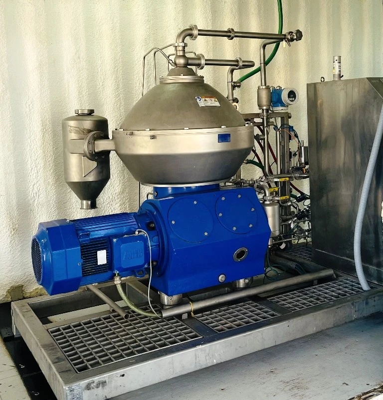Alfa-Laval CLARA 200 hermetic clarifier module, 316SS.