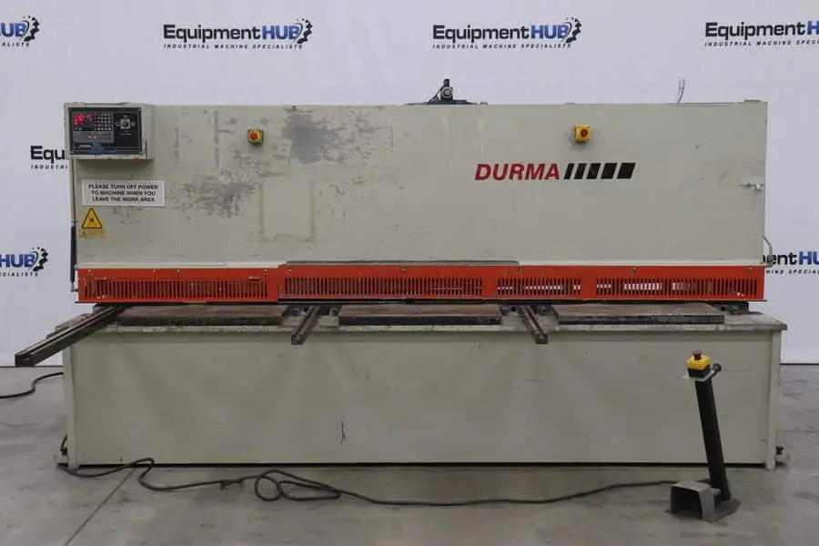 Used 2002 DURMA DHGM-3006 Power Squaring Shears (Inch) Georgia US | The Equipment Hub #476946