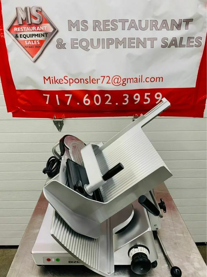 Bizerba GSP H IP33 2013 Meat, Cheese, 13” Deli Slicer Refurbished Tested & Working!