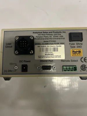 ANALYTICAL HOT SLEEVE 10L COLUMN HEATER CONTROL