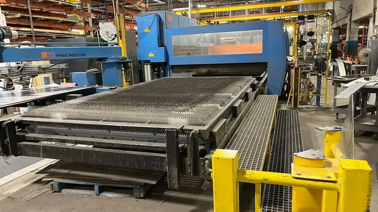 Used 2008 PRIMA PLATINO 2040 Laser Cutters Illinois US | Lion Machinery #336792