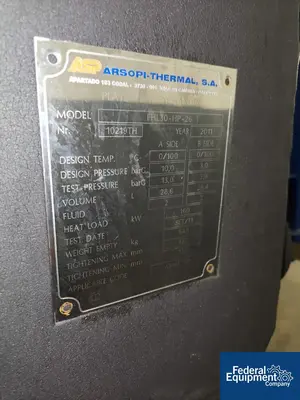 USED Condorchem Enviro Solutions Condorchem Single Effect Evaporator System, Model ECO 5000 DPM-1