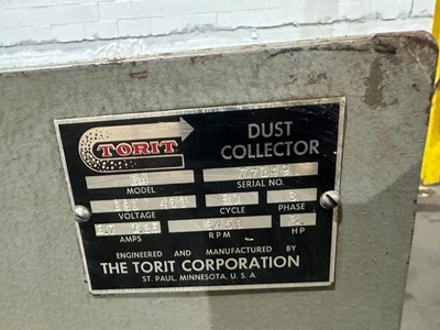 TORIT 64 3/4 HP DUST COLLECTOR