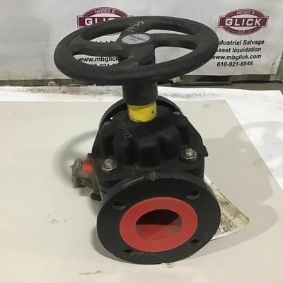 Saunders Crane UL-1040 Cast Iron Diaphragm Valve