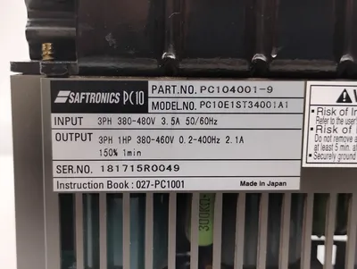 USED SAFTRONICS PC104001-9