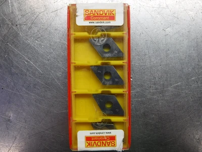 Sandvik CBN Inserts QTY5 DNGA150408S01030A / DNGA432S0330A 7025 (LOC1198D)