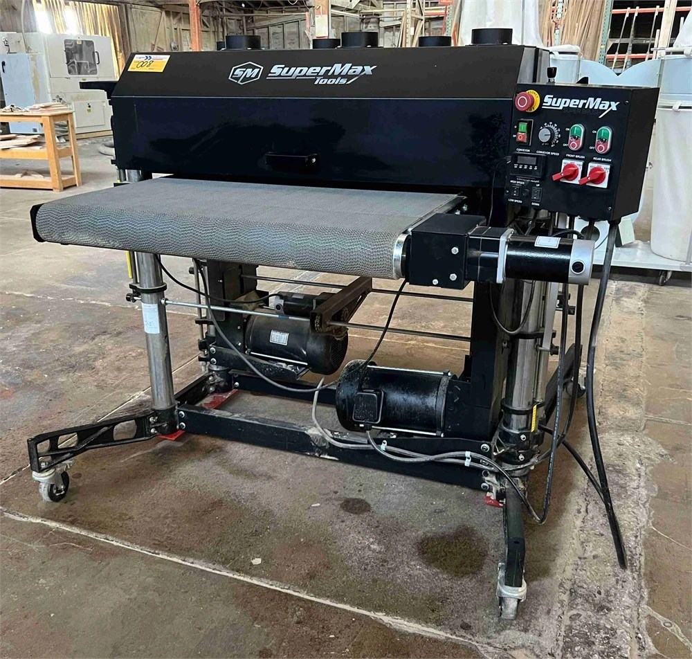 Used SUPER MAX SUPER BRUSH Denibbing Sanders California US | MachineryMax #1321503
