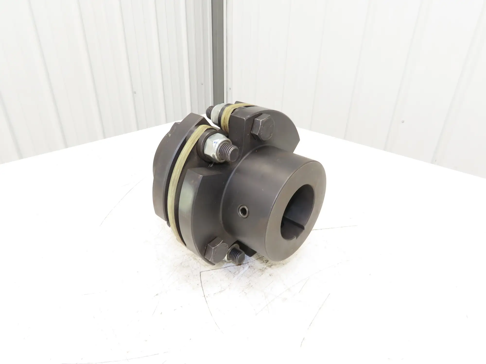 Zero-Max CD Composite Disc Flex Shaft Coupling 2-1/4"x 75mm Bore Set Screw Hubs