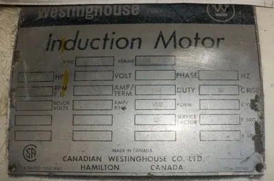 USED WESTINGHOUSE -
