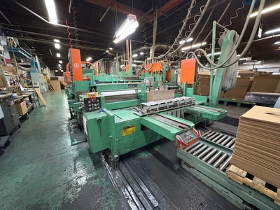 S & S 38x94 Flexo Folder Gluer | Corrugated Machinery Brokers (3)